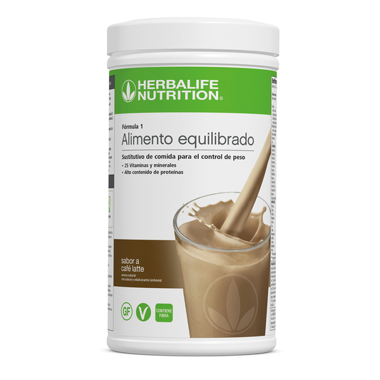 Batido Fórmula 1 - Café Latte 550 g