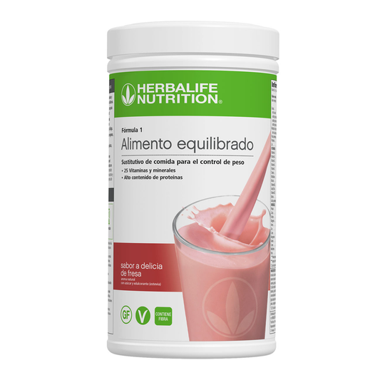 Batido Fórmula 1 - Fresa 550 g