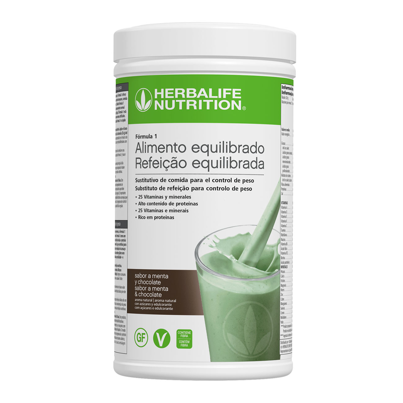 Batido Fórmula 1 - Menta y Chocolate 550 g