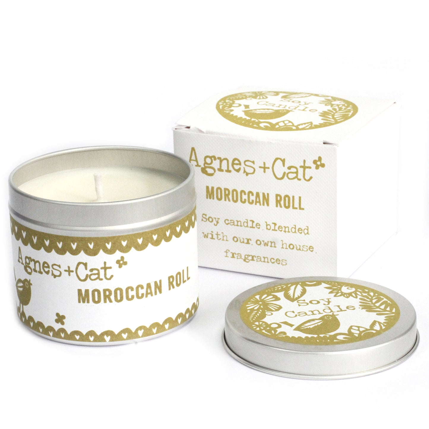 Velas en Lata - Moroccan Roll