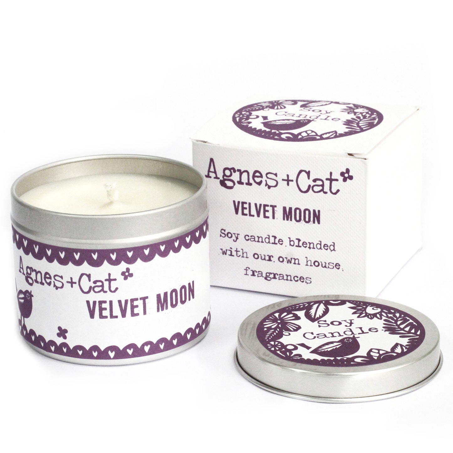 Velas en Lata - Velvet Moon