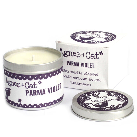 Velas en Lata - Parma Violet