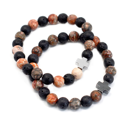 1 Pulsera con Piedras Preciosas-Eternidad