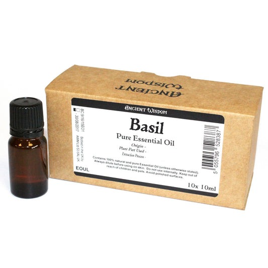 10ml Basil Essential Oil  Unbranded Label