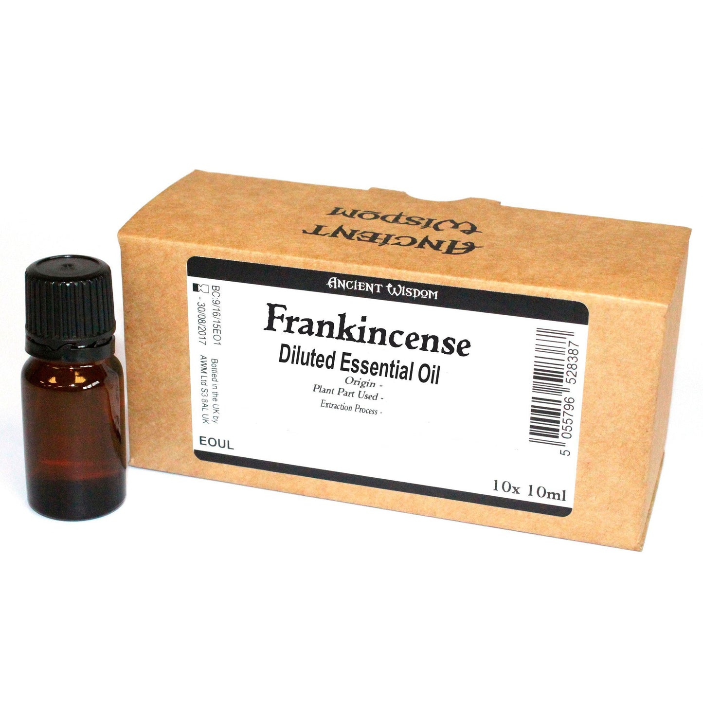 10ml Frankincense Diluted Essential Oil Unbranded Label