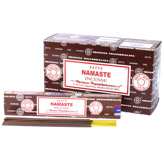 Varillas de Incienso Satya 15gm - Namaste