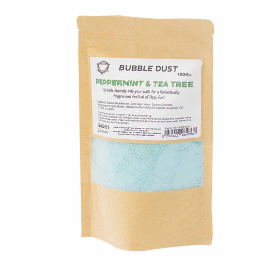 Polvo de Baño de Menta y Árbol del Té 190g