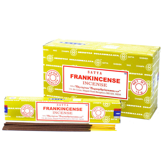 Varillas de Incienso Satya 15gm - Frankincense