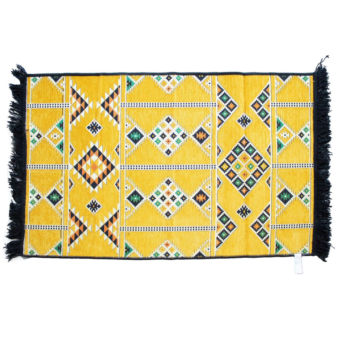 Alfombra Kilim 125x80 cm - Amarillo